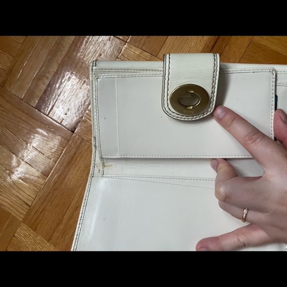Coach patent white wallet - Picture 3 of 6